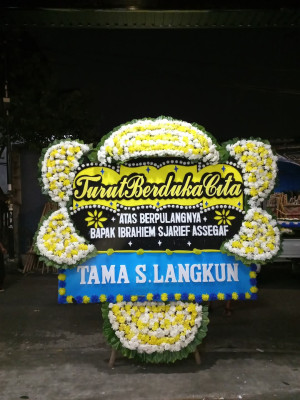 Papan Bunga Duka di Labibia