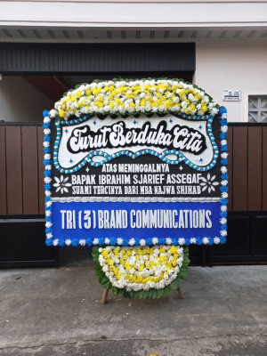 Papan Bunga Duka di Labibia